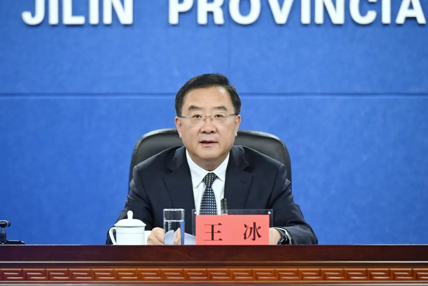 吉林省人社厅厅长王冰。（吉林发布）